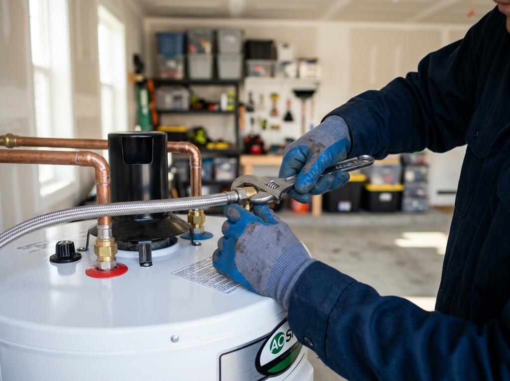 Water heater replacement in Denton, TX